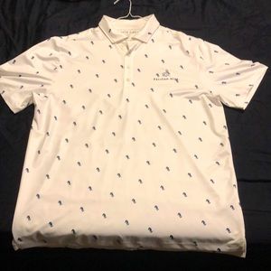 Matte Grey - Mens Large Pelican Hill golf polo